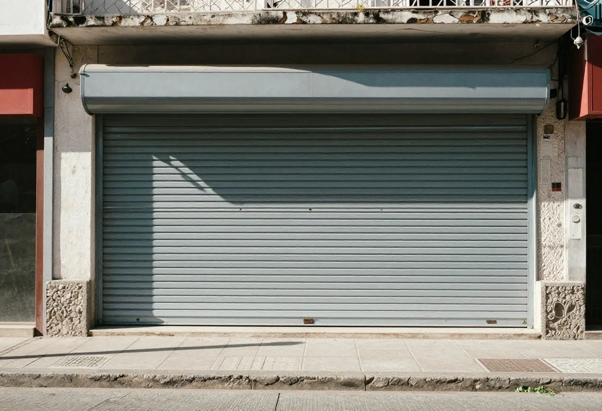 Estanterías de almacén barrial en Argentina